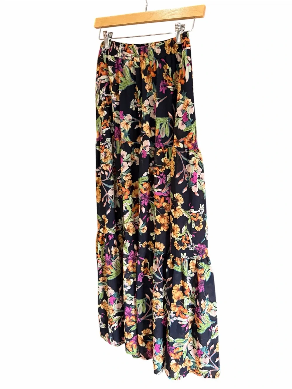 GRACE & LACE‎ Wild Fields Floral Maxi Skirt XS